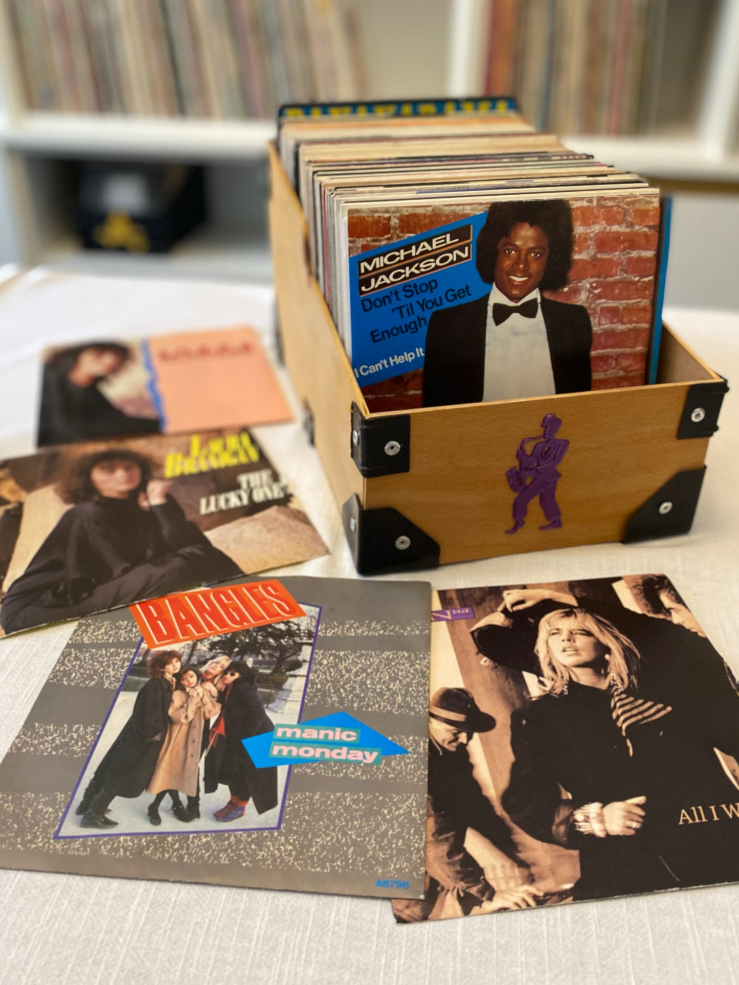 7" Single Vinyl Storage Box - Made to Order